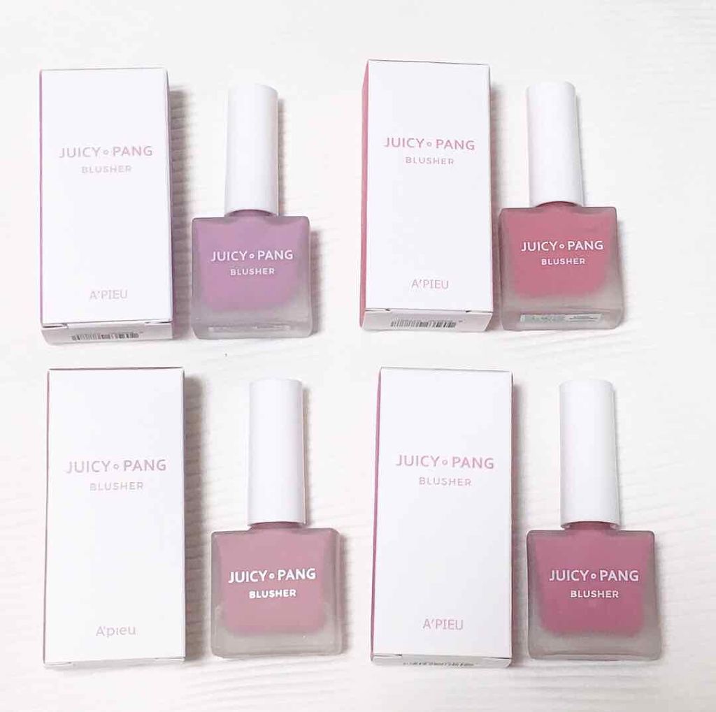 ジューシー パン ウォーター ブラッシャー/A’pieu/リキッドチークを使ったクチコミ(1枚目)