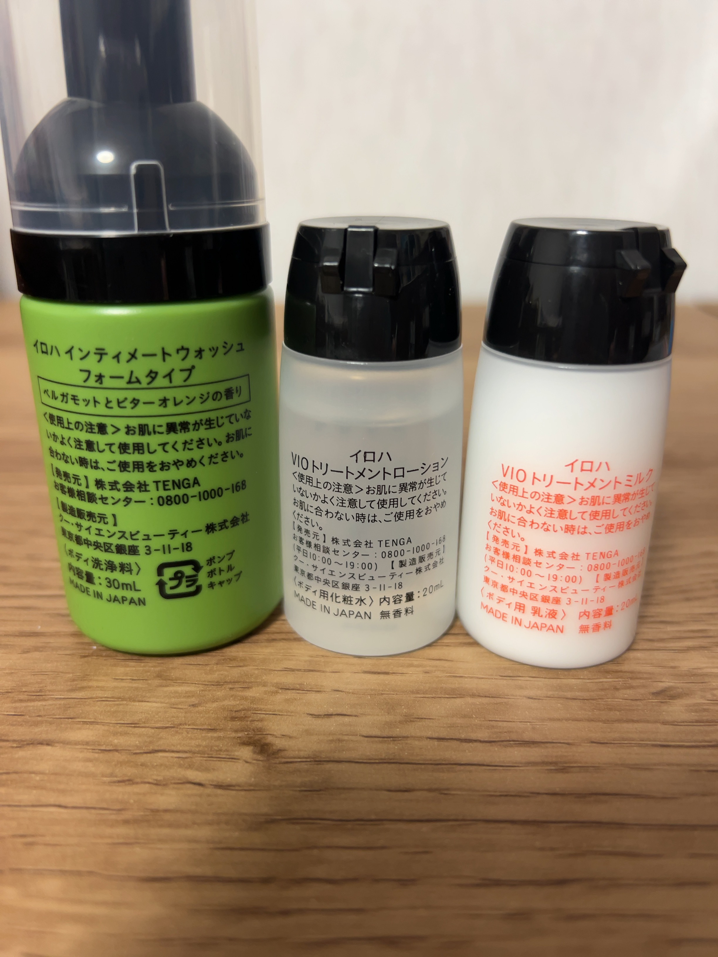 iroha INTIMATE CARE イロハ インティメート ケアトライアル セットのクチコミ「

🐈‍⬛iroha INTIMATE TRIAL SET🐾


デリケートゾーン用ソープはも.....」（2枚目）