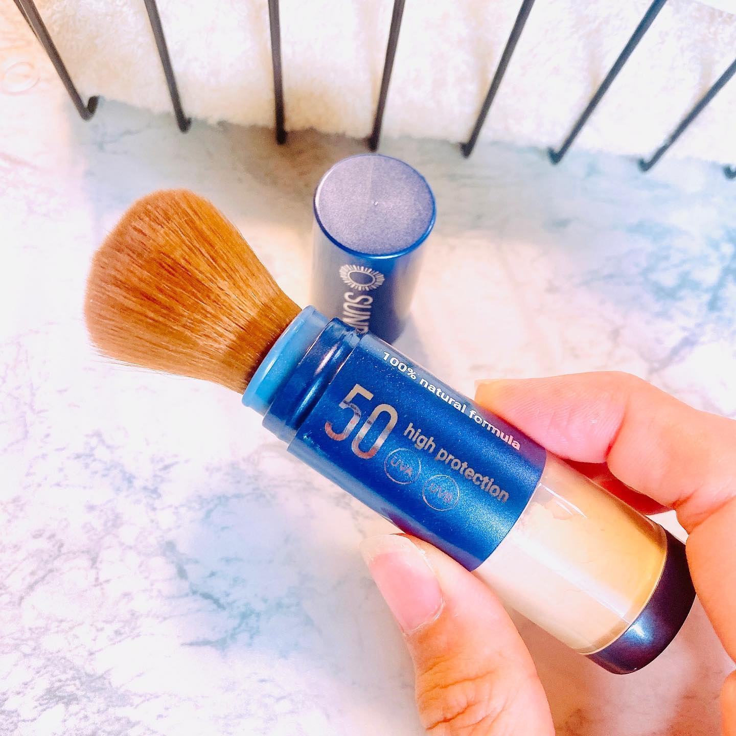 SUNDAY BRUSH /SUNDAY BRUSH/日焼け止めパウダーを使ったクチコミ（3枚目）