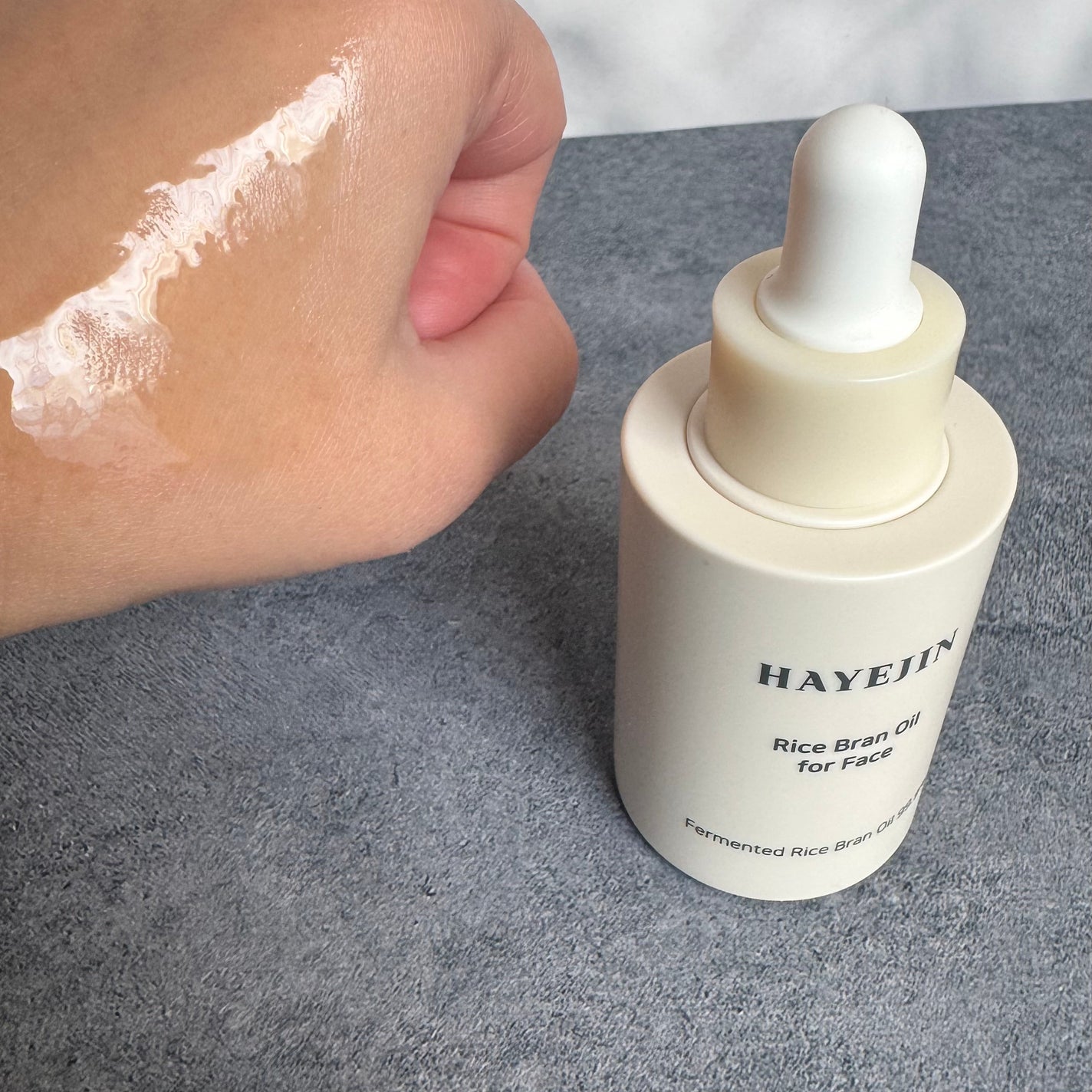 RICE BRAN OIL for face/HAYEJIN/フェイスオイルを使ったクチコミ(4枚目)