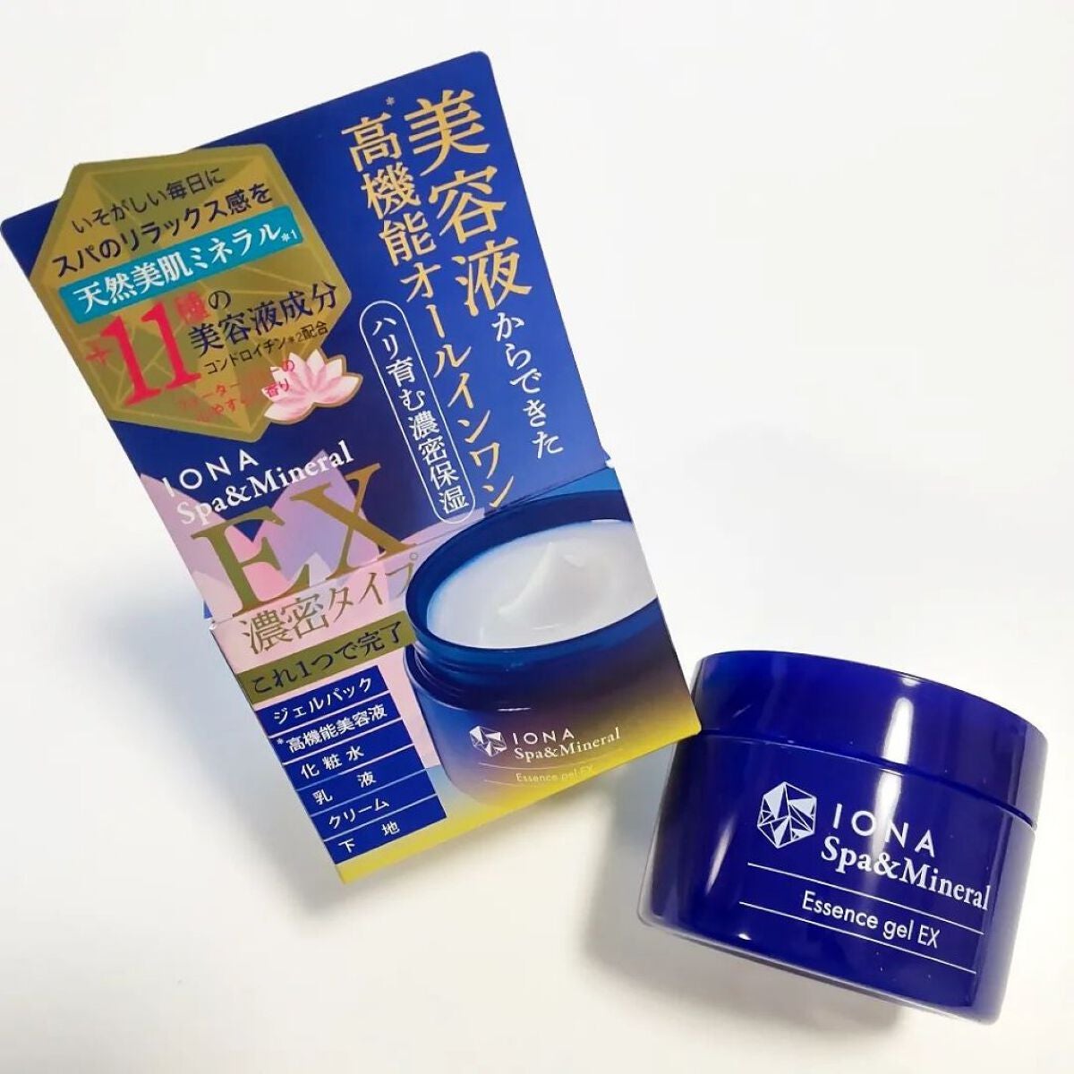 エッセンス ジェル EX/イオナ スパ&ミネラル/オールインワン化粧品を使ったクチコミ(2枚目)