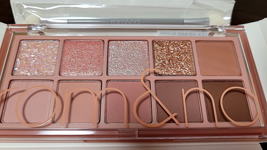 ベターザンパレット/rom&nd/アイシャドウパレットを使ったクチコミ（2枚目）