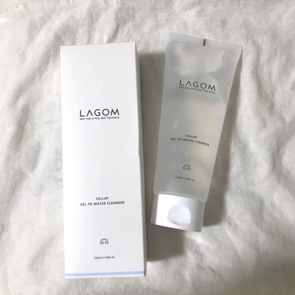 ラゴム ジェルトゥウォーター クレンザー(朝用洗顔)/LAGOM /その他洗顔料を使ったクチコミ(1枚目)