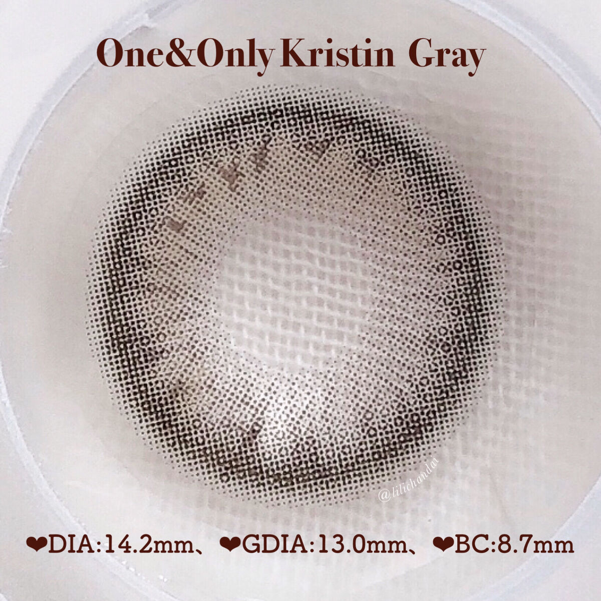 One & Only Kristin/Hapa kristin/カラーコンタクトレンズを使ったクチコミ（3枚目）