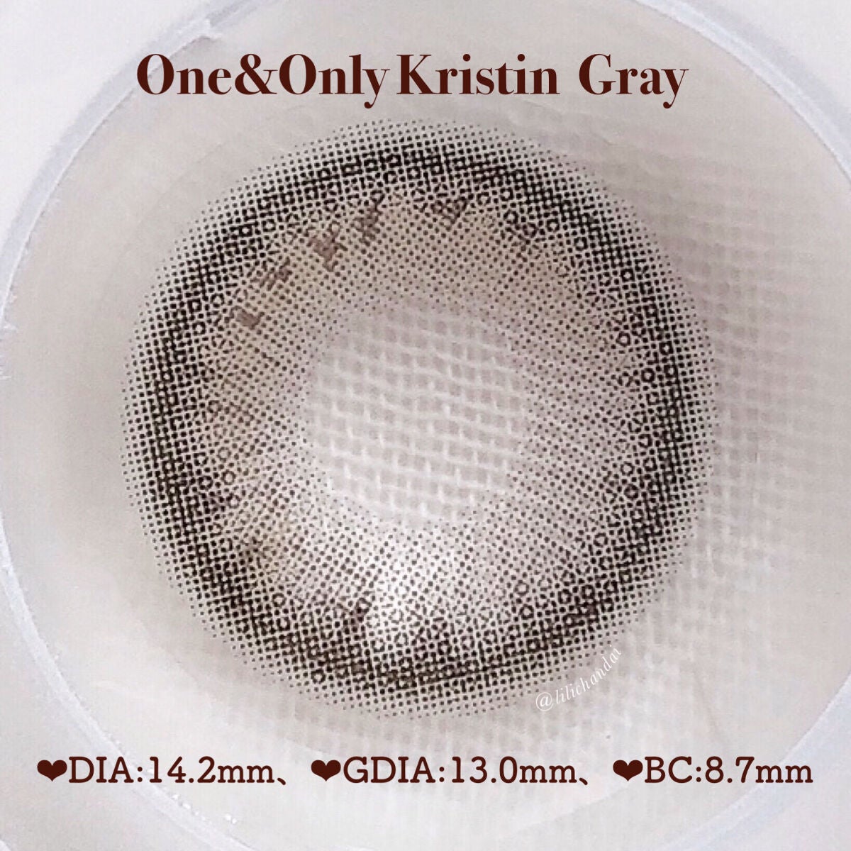 One & Only Kristin/Hapa kristin/カラーコンタクトレンズを使ったクチコミ(3枚目)