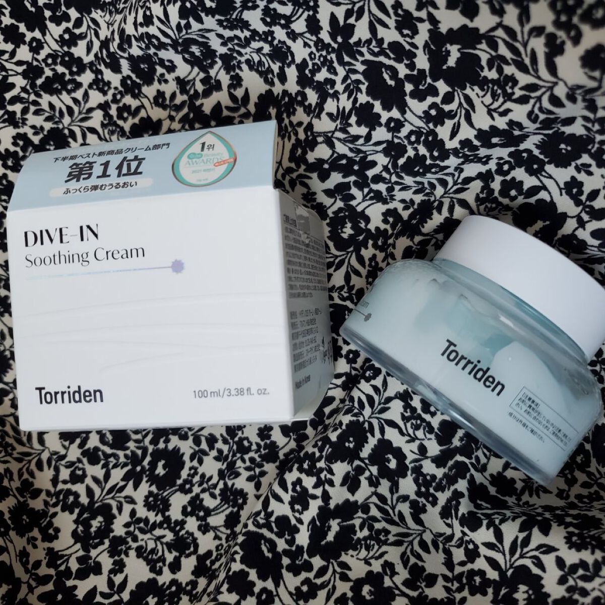 ダイブインスージングクリーム/Torriden/フェイスクリームを使ったクチコミ（1枚目）