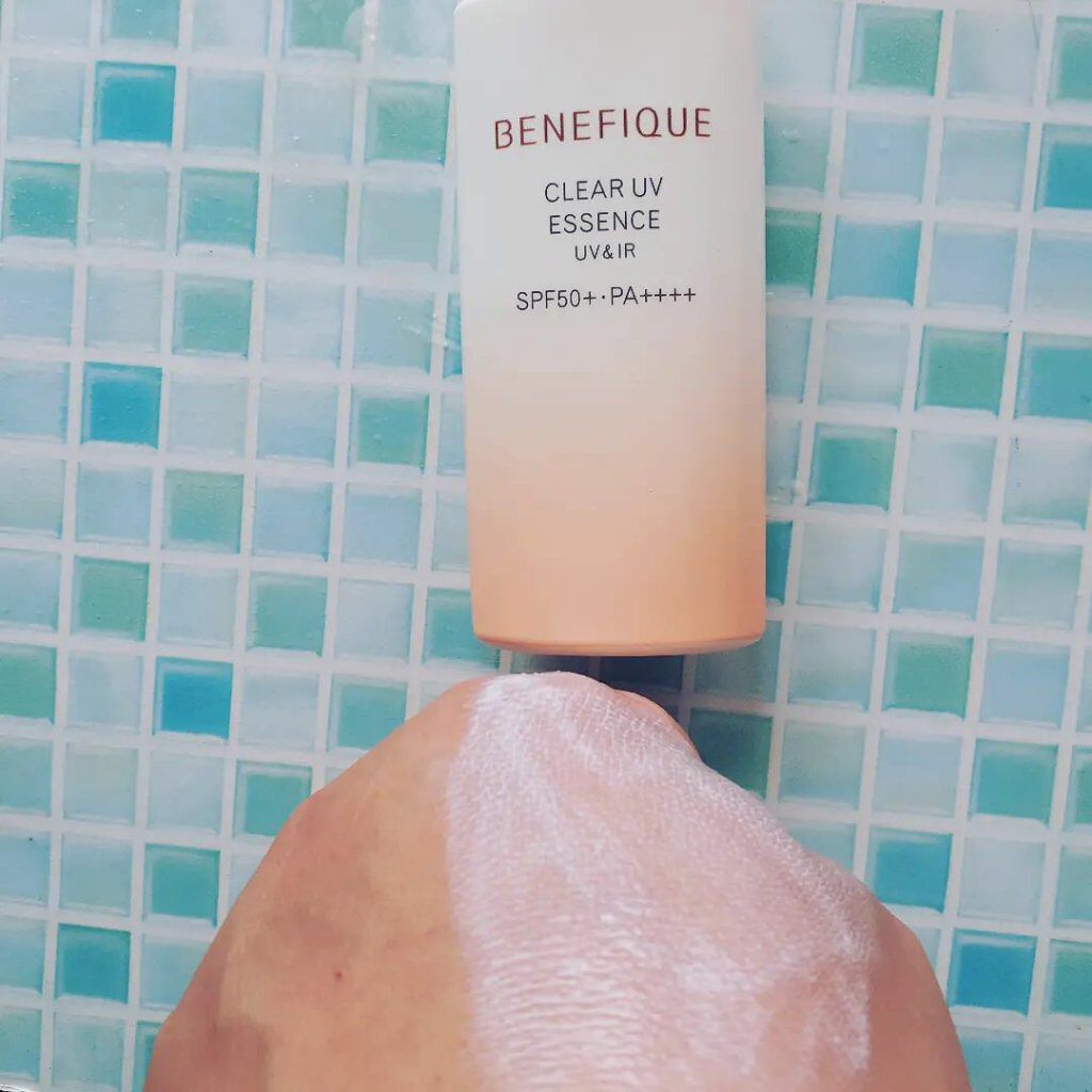 ベネフィーク クリア UV エッセンス（ＵＶ＆ＩＲ）/BENEFIQUE/日焼け止めローションを使ったクチコミ（3枚目）