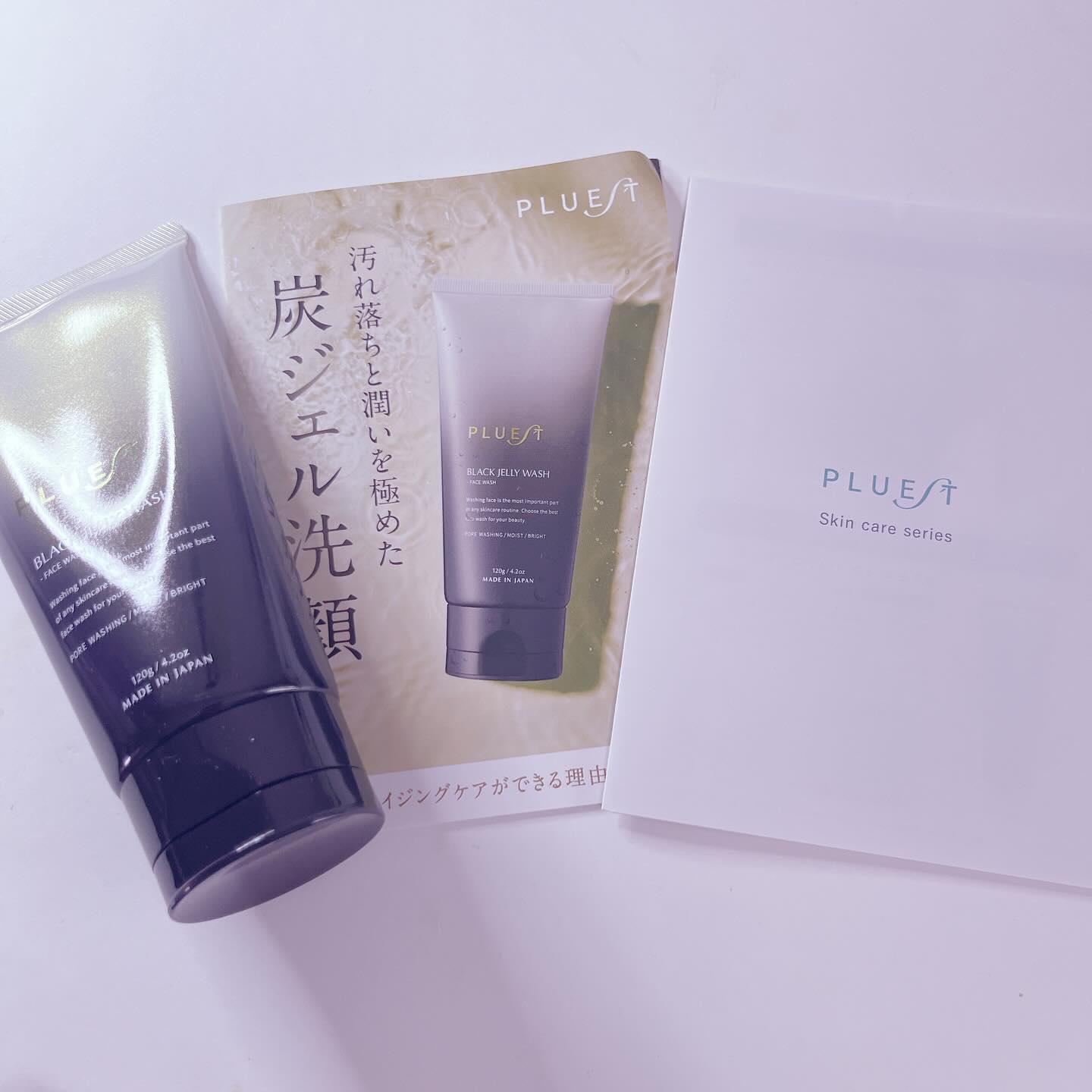 BLACK JELLY WASH（ブラックジェリーウォッシュ）/PLUEST/その他洗顔料を使ったクチコミ（3枚目）