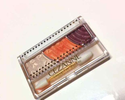 トーンアップアイシャドウ/CEZANNE/アイシャドウパレットを使ったクチコミ(1枚目)