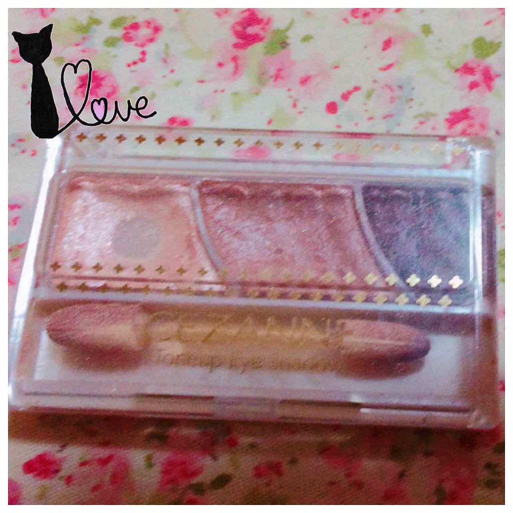 トーンアップアイシャドウ/CEZANNE/アイシャドウパレットを使ったクチコミ（1枚目）