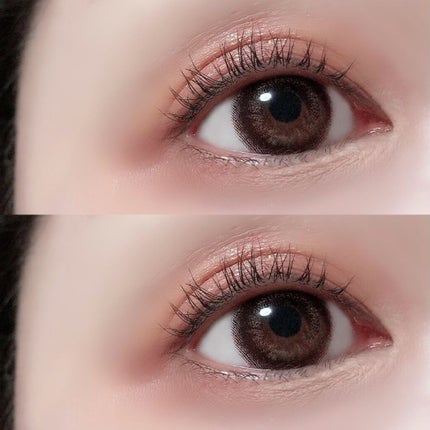 エバーカラーワンデーナチュラル モイストレーベルUV ブラウンマリアージュ/エバーカラー/ワンデー(1DAY)カラコンを使ったクチコミ(2枚目)