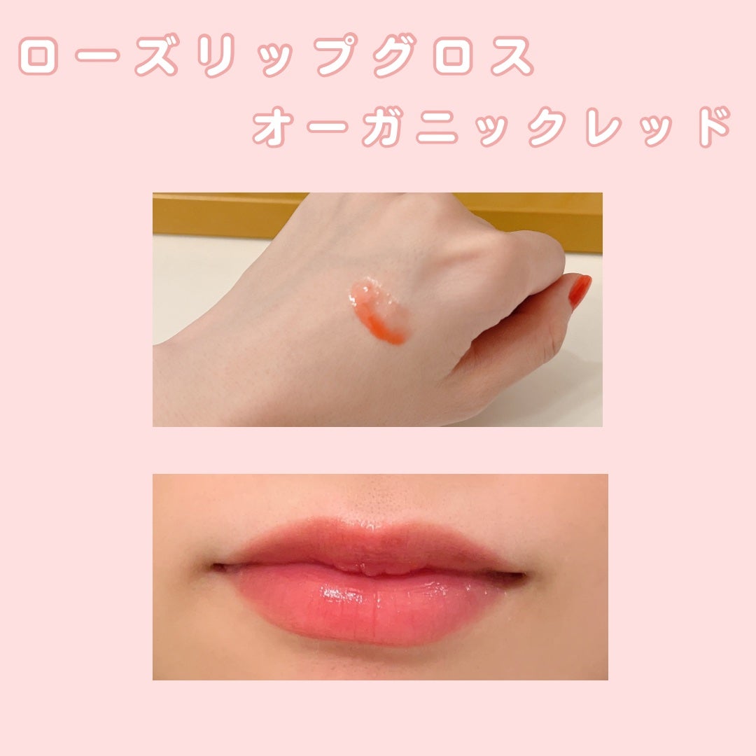 ローズリップグロス ピュアピンク/ブルークレール/リップグロスを使ったクチコミ(3枚目)