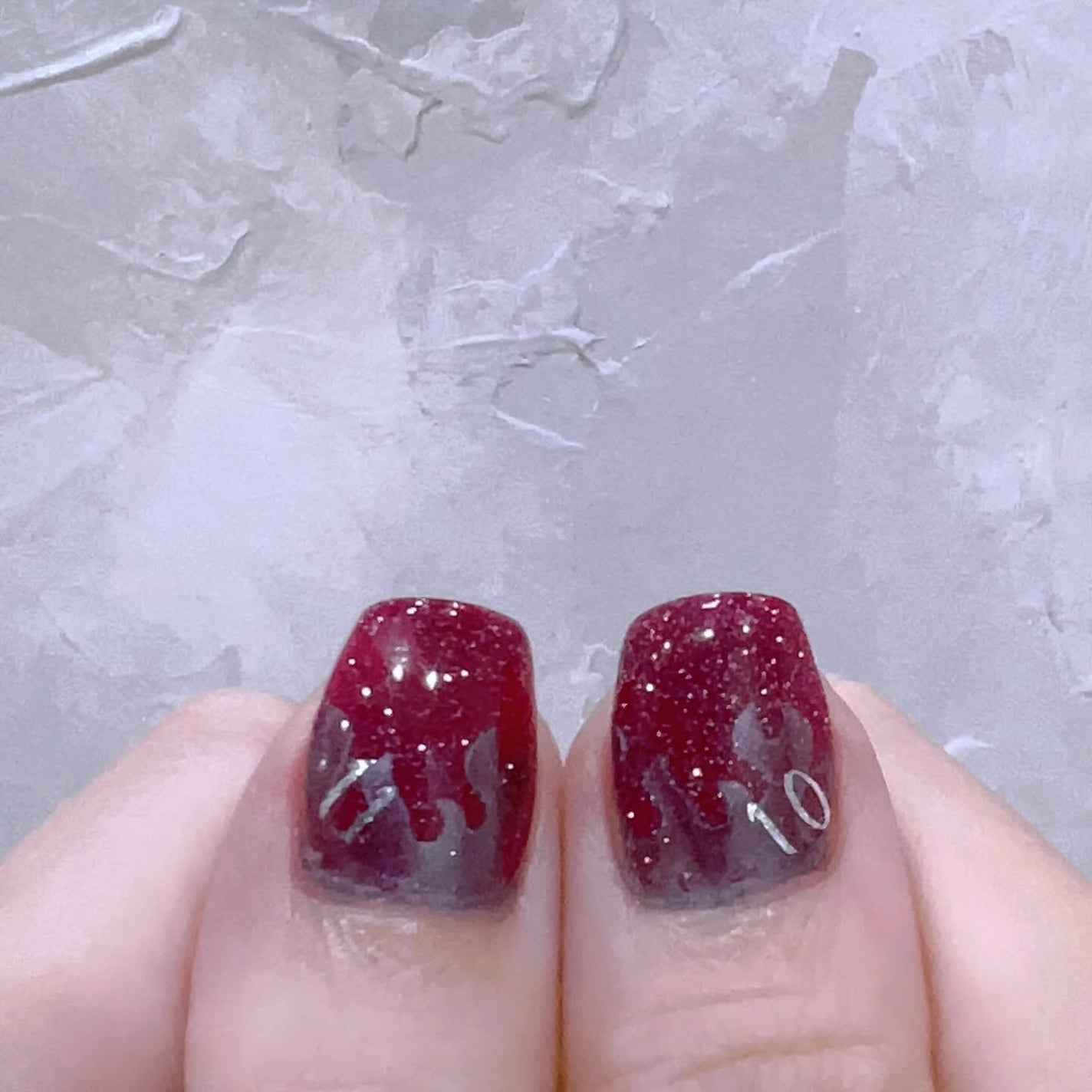 なかやまちえこ on LIPS 「𝔉𝔦𝔯𝔢𝔫𝔞𝔦𝔩𝔰🔥⠀⠀#メラメラネイル#ファイヤーネイル#f..」(3枚目)