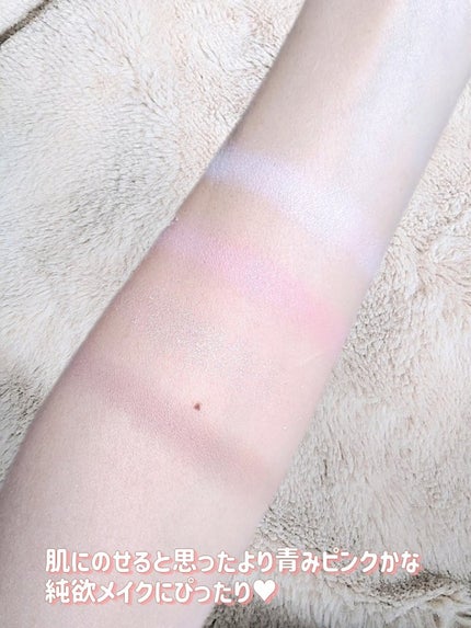 ふんわりロマンスアイズ/JUDYDOLL/アイシャドウパレットを使ったクチコミ(4枚目)