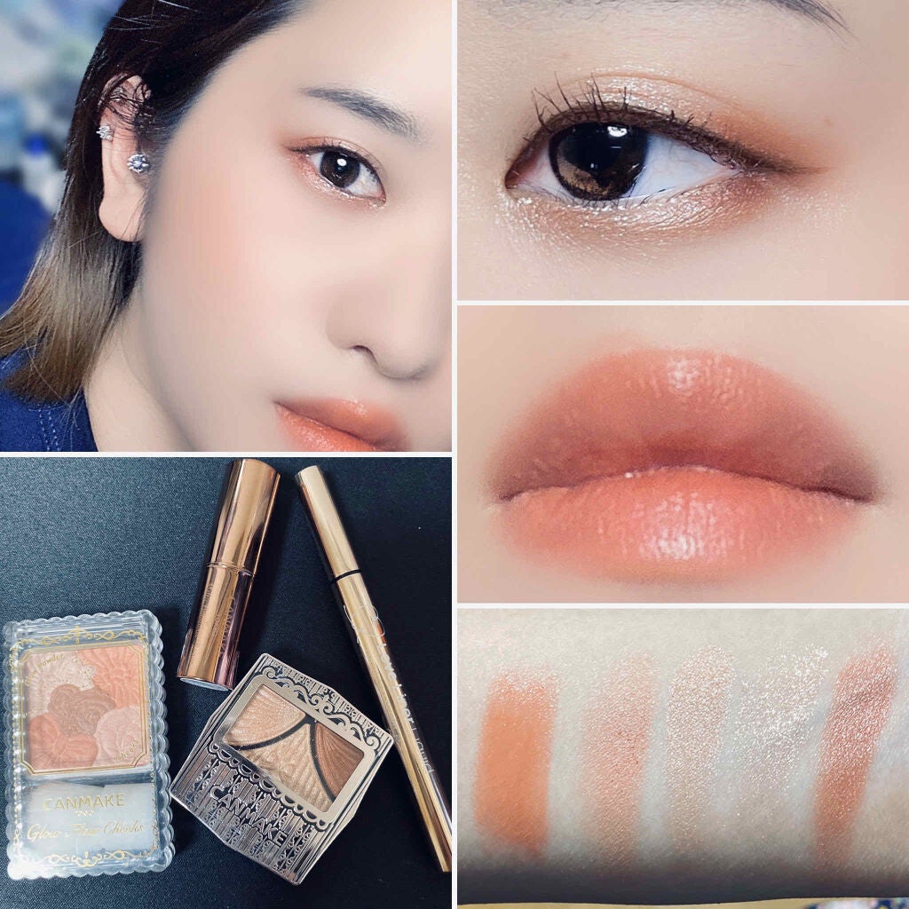 グロウフルールチークス/キャンメイク/パウダーチークを使ったクチコミ(1枚目)