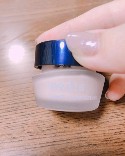 クリームファンデーション/media/クリーム・エマルジョンファンデーションを使ったクチコミ(1枚目)