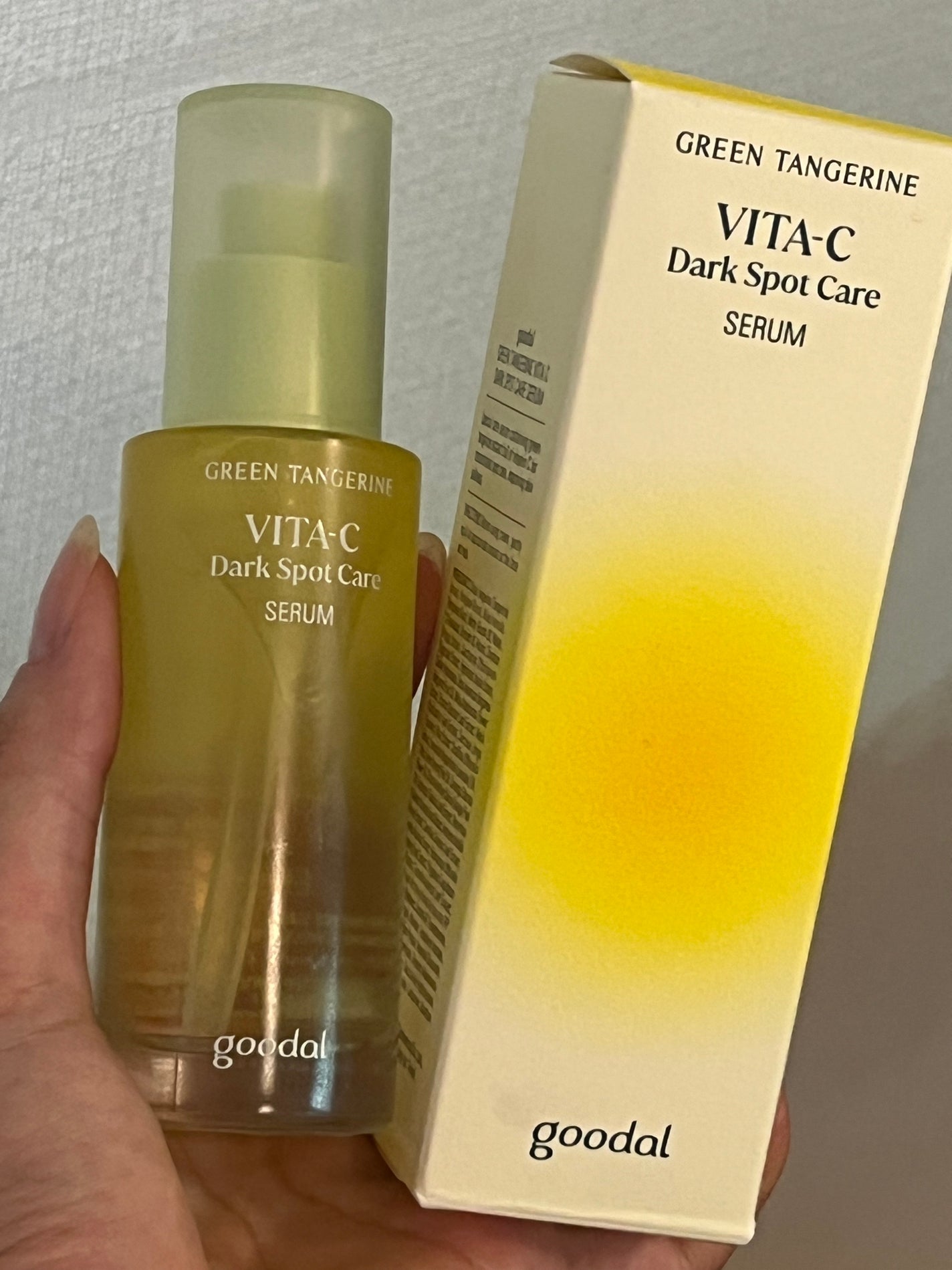 ã°ãªãŒã³ã¿ã³ãžã§ãªã³ ãã¿C ããŒã¯ã¹ãããã±ã¢ã»ã©ã /goodal/çŸå®¹æ¶²ã䜿ã£ãã¯ãã³ãïŒ1æç®ïŒ