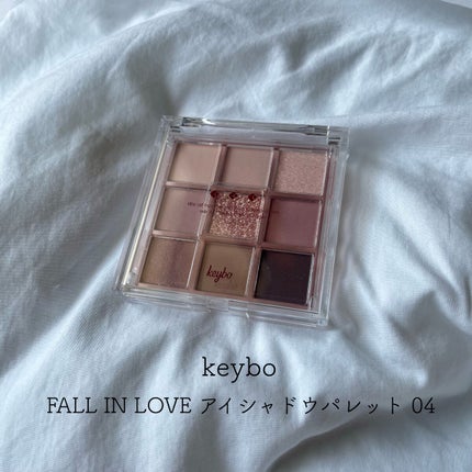 KEYBO FALL IN LOVE SHADOW PALETTE/keybo/アイシャドウパレットを使ったクチコミ(1枚目)