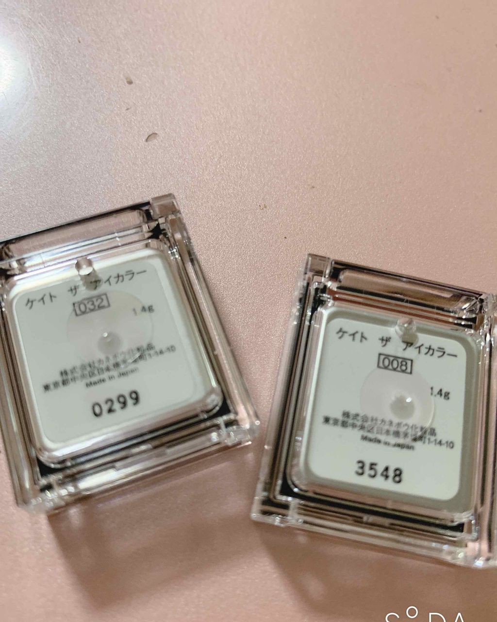 ケイト ザ アイカラー 008 ピンク/KATE/単色アイシャドウを使ったクチコミ（2枚目）