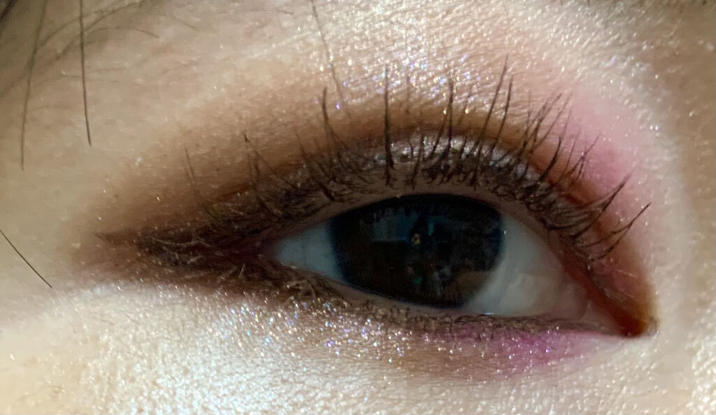 グリッタープリズム シャドウ/MISSHA/グリッターを使ったクチコミ（1枚目）