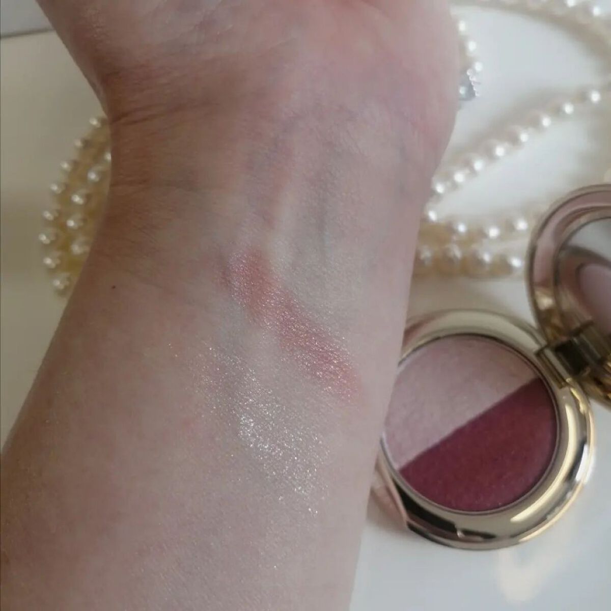 スナイデル シルキー タッチ アイズ/SNIDEL BEAUTY/アイシャドウパレットを使ったクチコミ（3枚目）