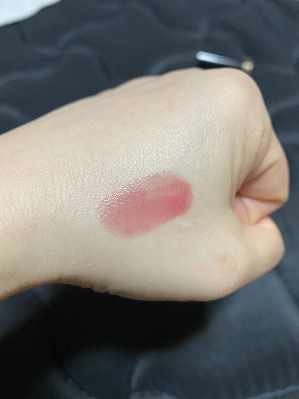 レブロン スーパー ラストラス グラス シャイン リップスティック 003 グロスト アップ ローズ/REVLON/口紅を使ったクチコミ（3枚目）