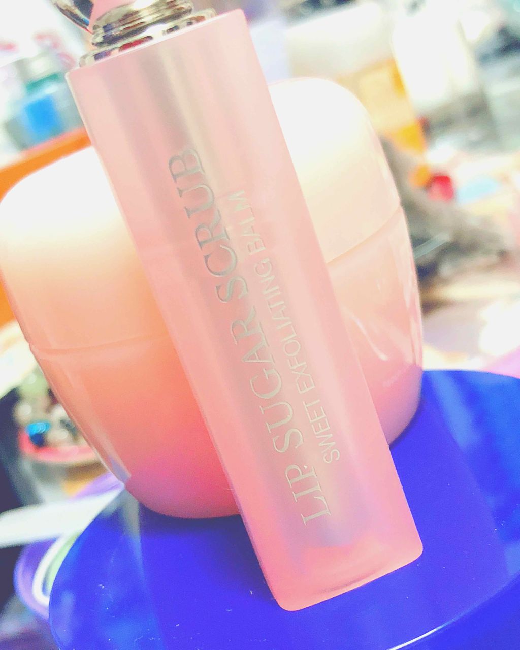 ディオール アディクト スクラブ&バーム/Dior/リップスクラブを使ったクチコミ(1枚目)