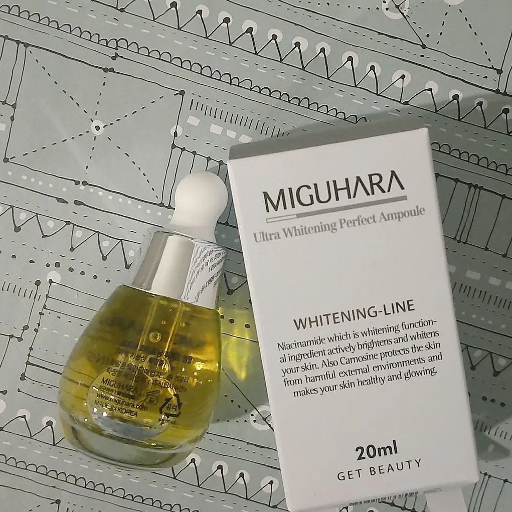 Ultra Whitening Perfect Ampoule/MIGUHARA/美容液を使ったクチコミ(1枚目)