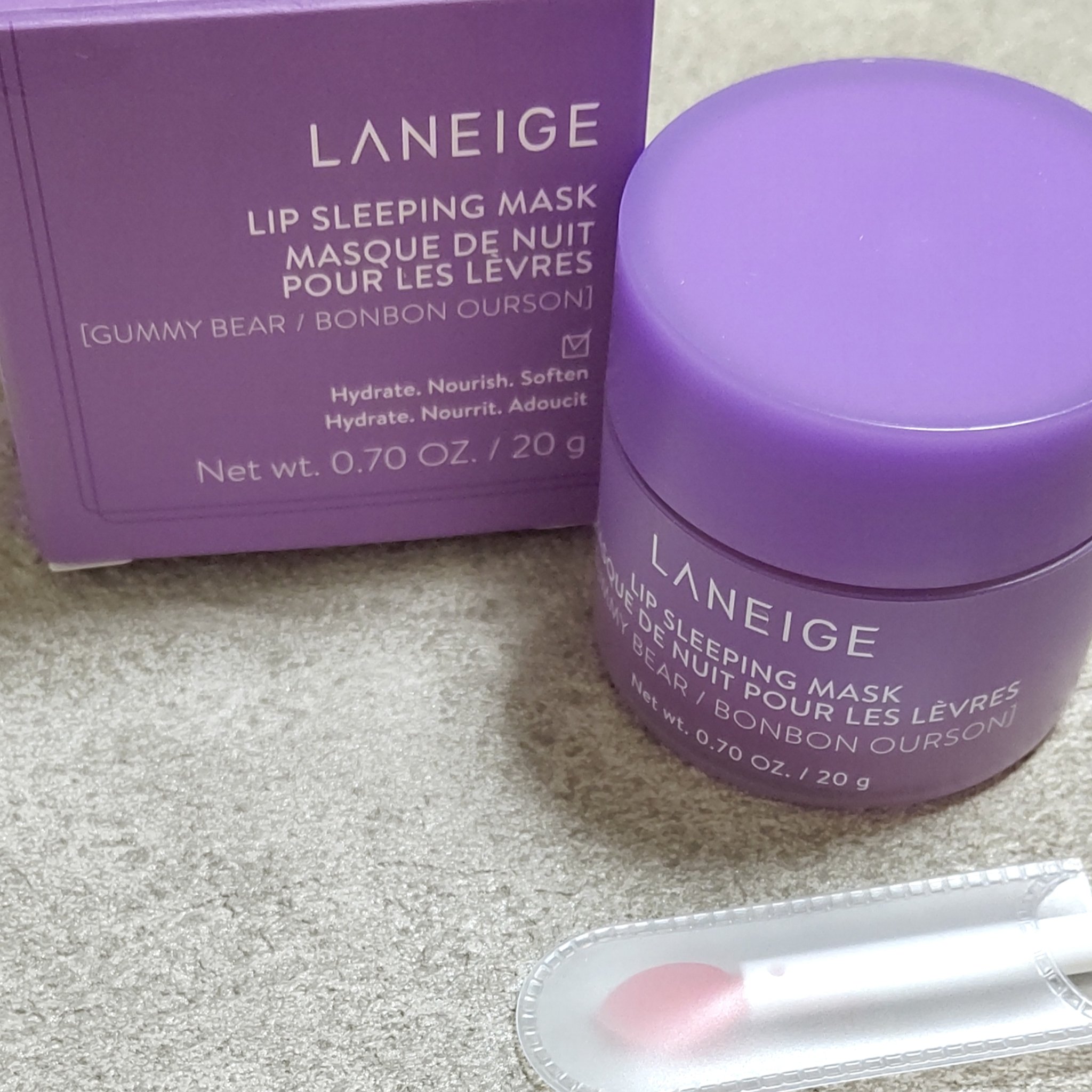 リップスリーピングマスク/LANEIGE/リップバームを使ったクチコミ（1枚目）