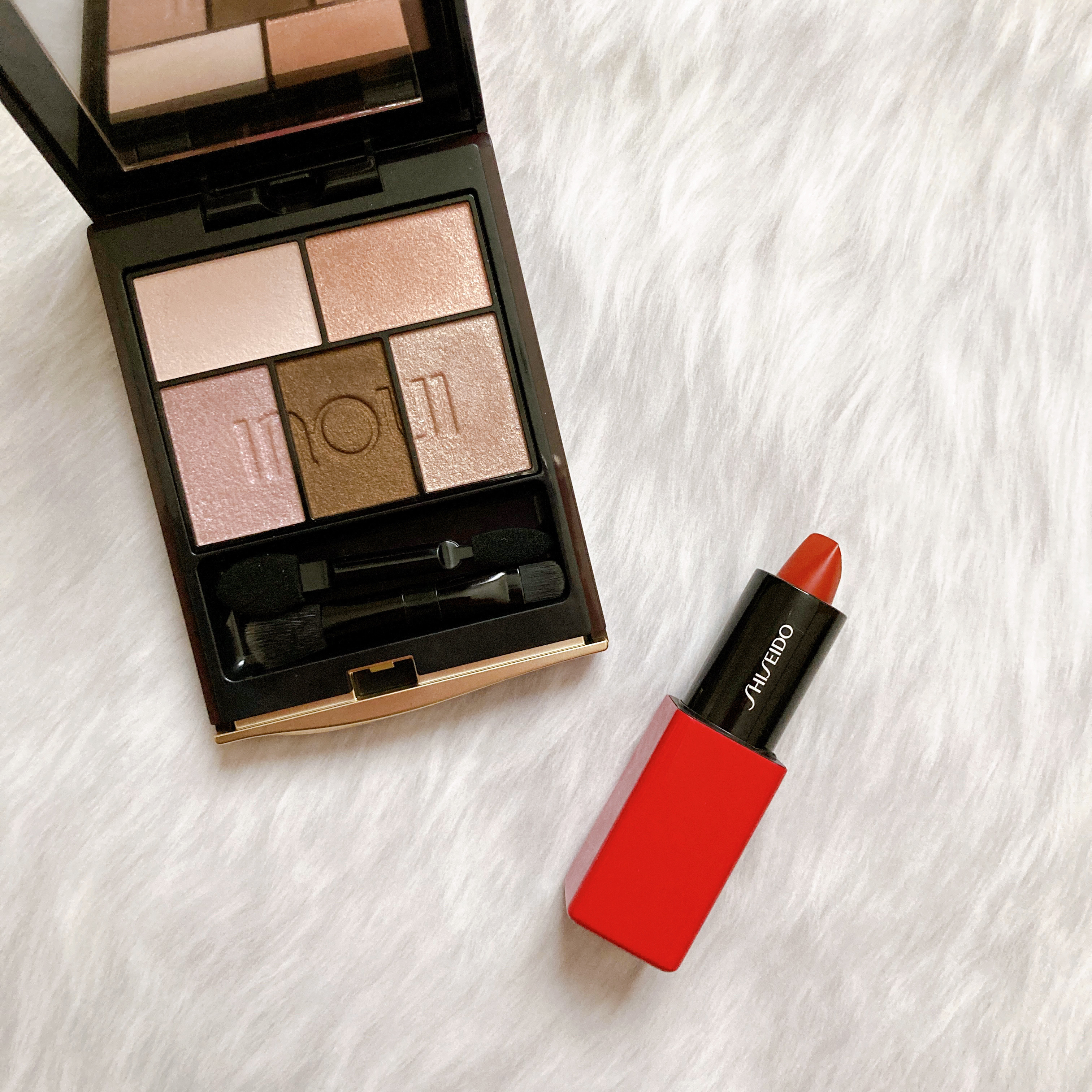 テクノサテン ジェル リップスティック 414	Upload/SHISEIDO/口紅を使ったクチコミ（1枚目）