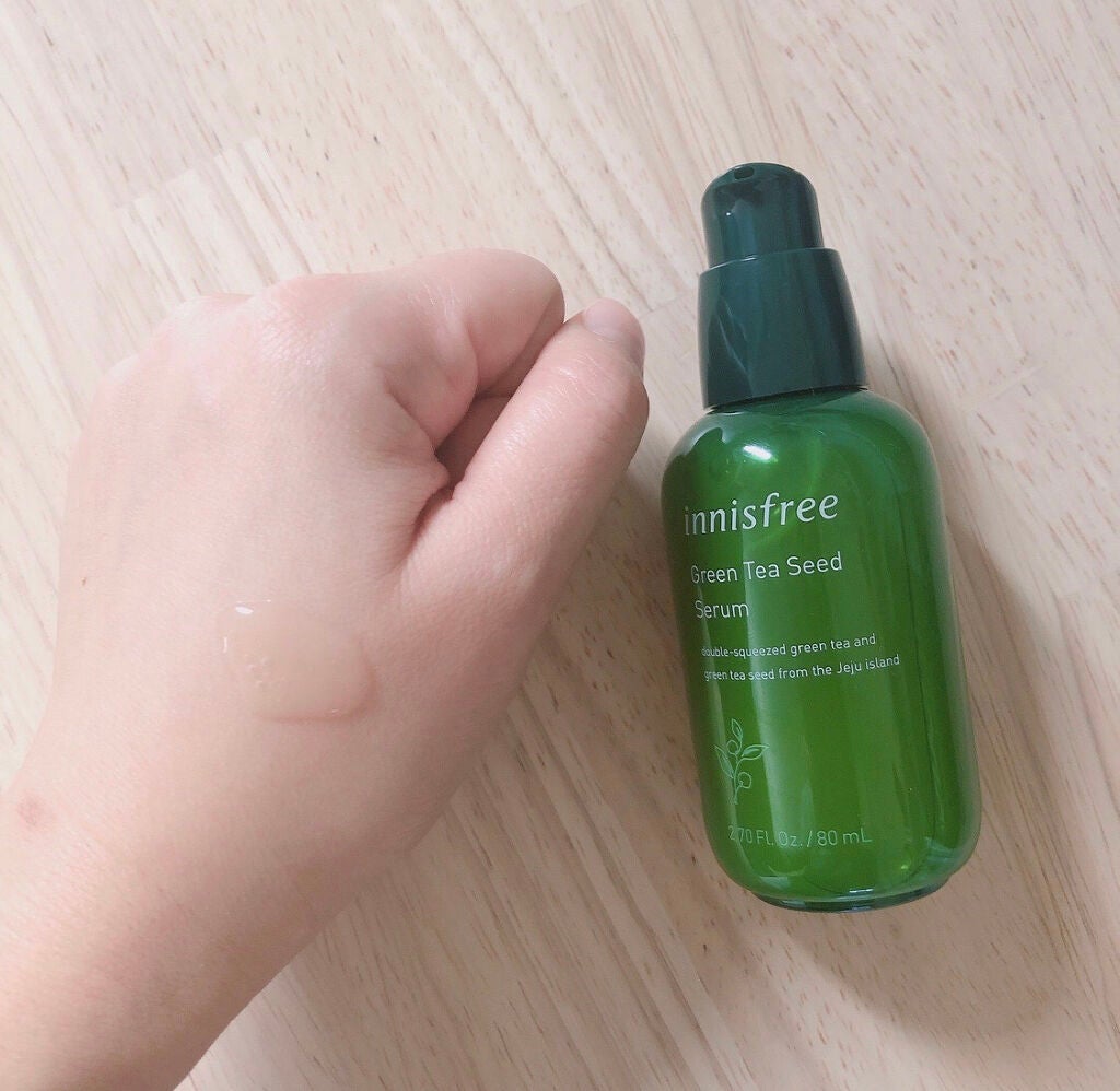 グリーンティーシード セラム/innisfree/美容液を使ったクチコミ(2枚目)