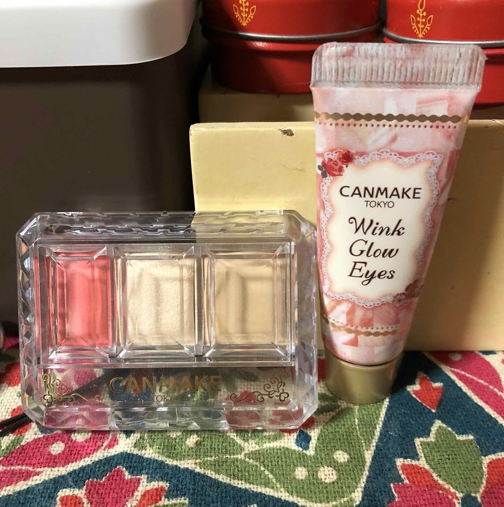 シークレットカラーアイズ/キャンメイク/アイシャドウパレットを使ったクチコミ（1枚目）