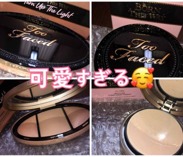 ボーン ディス ウェイ マルチユース コンプレクション パウダー/Too Faced/パウダーファンデーションを使ったクチコミ（1枚目）