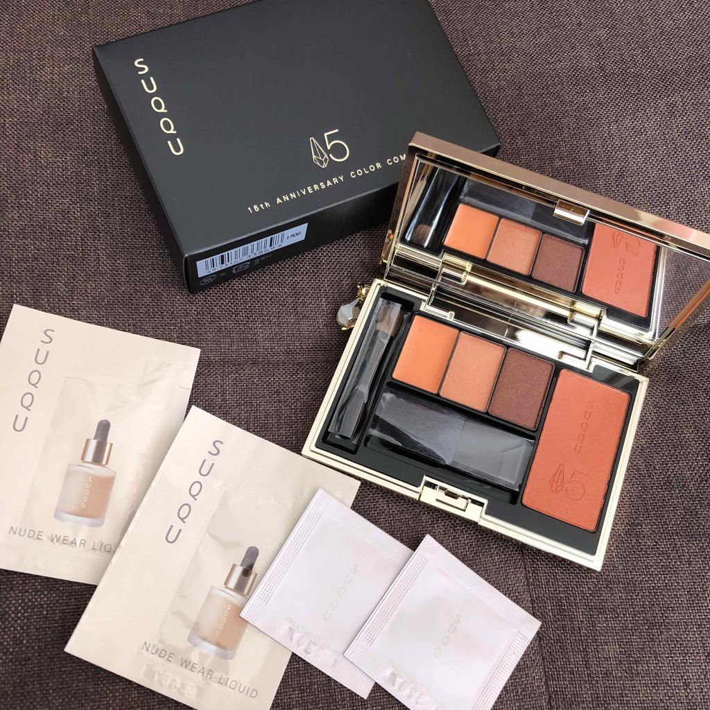 2018 15th アニバーサリー カラー コンパクト/SUQQU/アイシャドウパレットを使ったクチコミ(1枚目)