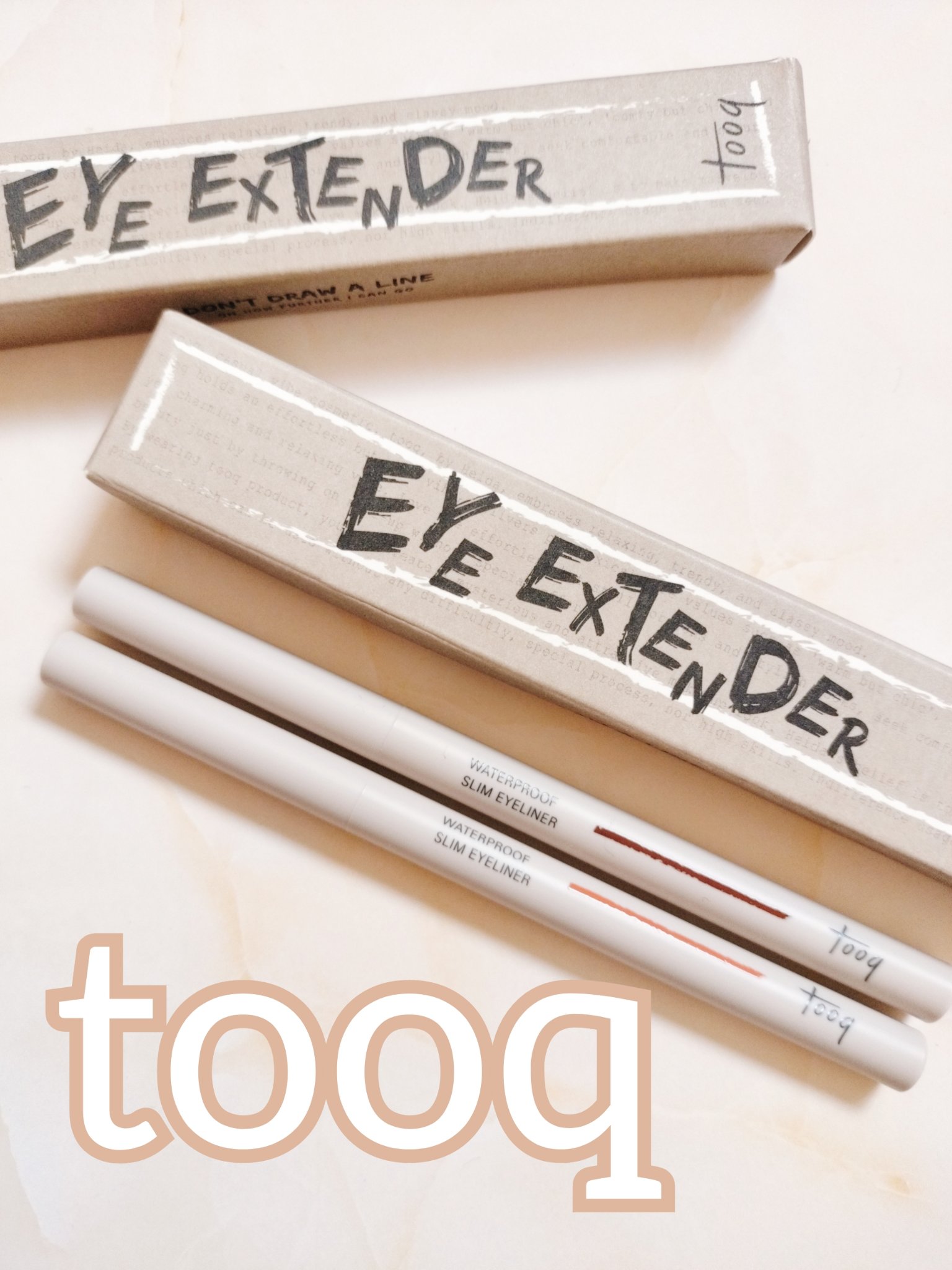 ウォータープルーフ スリム アイライナー/Tooq/ジェルアイライナーを使ったクチコミ（1枚目）