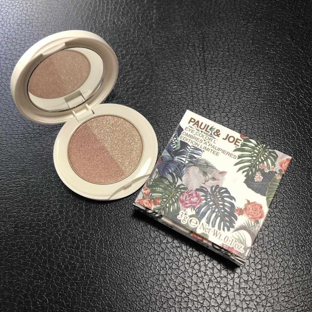 アイカラー L/PAUL & JOE BEAUTE/アイシャドウパレットを使ったクチコミ（1枚目）