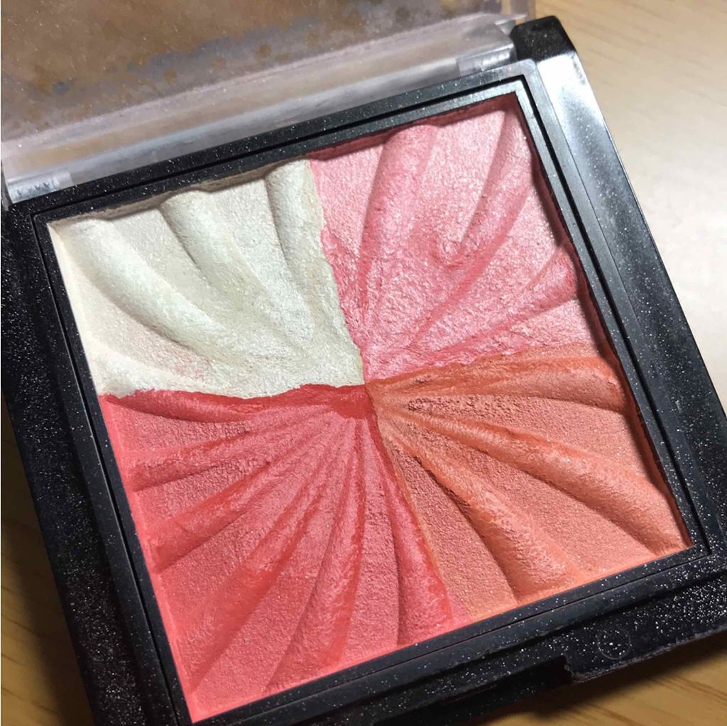 ミックスチークパウダー/DAISO/パウダーチークを使ったクチコミ(3枚目)