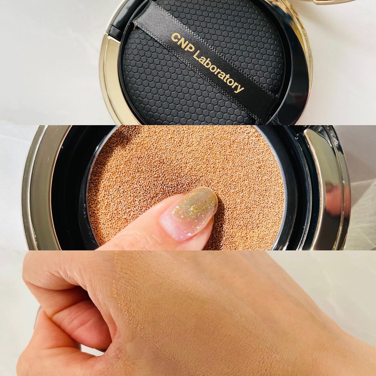 プロポリスアンプルインクッション/CNP Laboratory/クッションファンデーションを使ったクチコミ(3枚目)