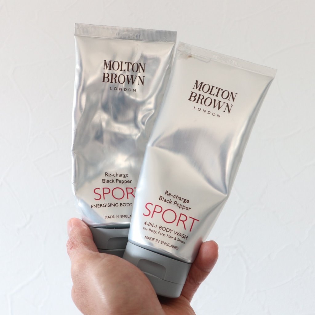 ブラックペッパー スポーツ 4-IN-1 ウォッシュ/モルトンブラウン/ボディソープを使ったクチコミ（1枚目）