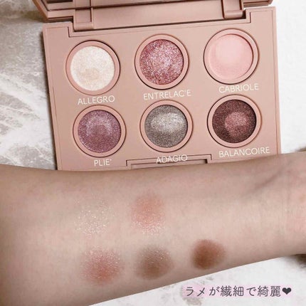 プリマ バレリーナ ミニ アイシャドウ パレット/ローラ メルシエ/アイシャドウパレットを使ったクチコミ(2枚目)