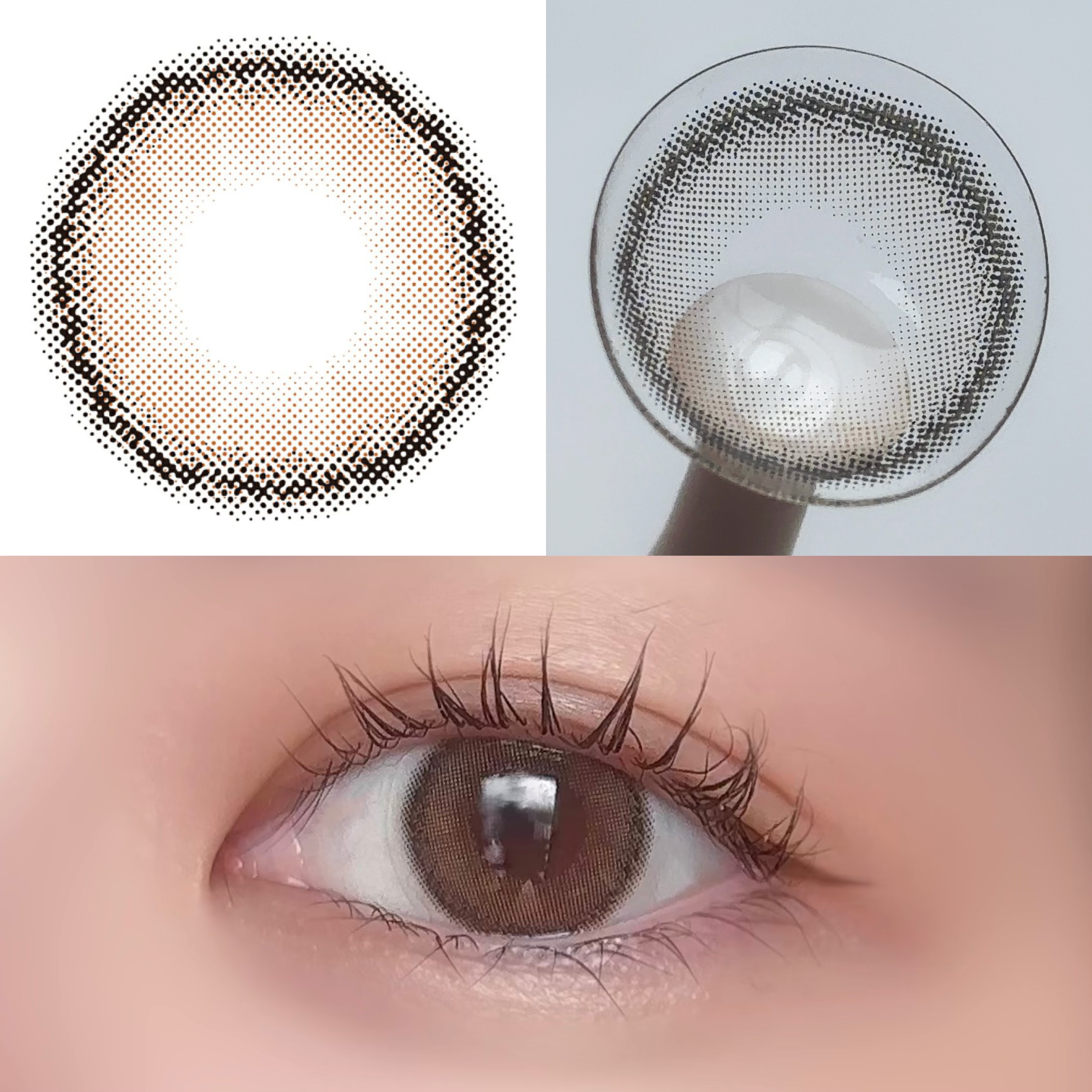 mimuco 1day シュガードーナツ/mimuco/ワンデー（１DAY）カラコンを使ったクチコミ（2枚目）