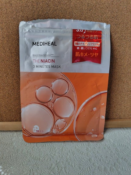 THE ナイアシン 3ミニッツマスク/MEDIHEAL/シートマスク・パックを使ったクチコミ(3枚目)