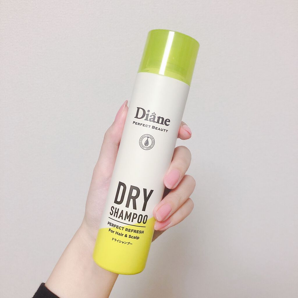 パーフェクトビューティードライシャンプー フレッシュシトラスペアの香り フレッシュシトラスペアの香り 95g/ダイアン/ドライシャンプーを使ったクチコミ（3枚目）