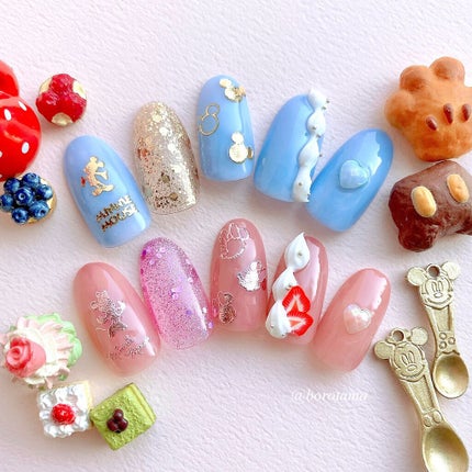 ネイルシール/DAISO/ネイルシールを使ったクチコミ(5枚目)