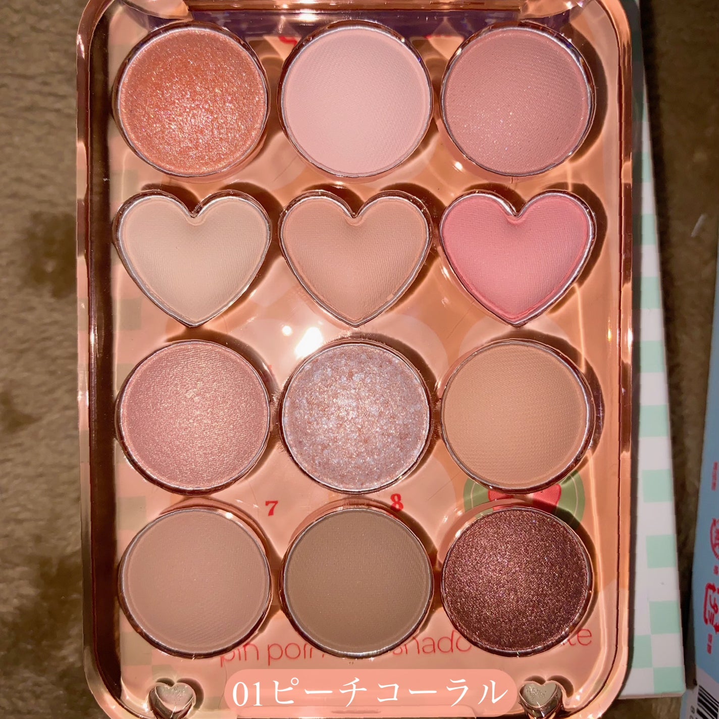 目元チュートリアルアイパレット/Colorgram/アイシャドウパレットを使ったクチコミ(3枚目)