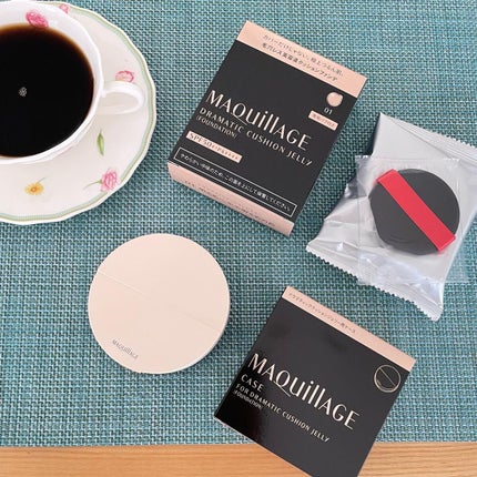 ドラマティッククッションジェリー用ケース/マキアージュ/メイクアップを使ったクチコミ(1枚目)