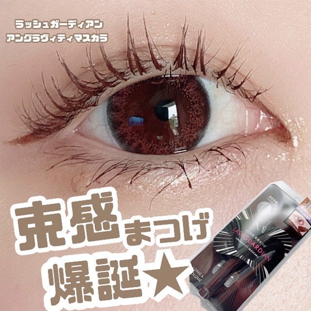 ラッシュガーディアン アングラヴィティマスカラ/LASHGUARDIAN/マスカラを使ったクチコミ(1枚目)