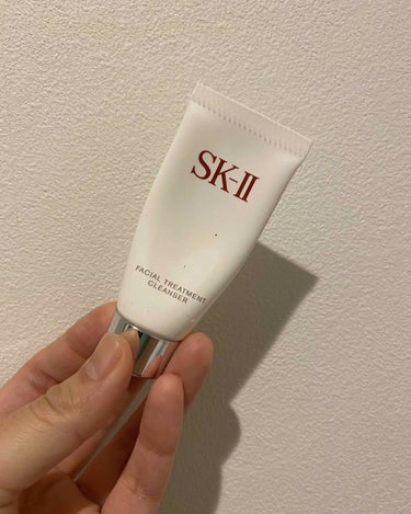 フェイシャル トリートメント クレンザー/SK-II/洗顔フォームを使ったクチコミ（1枚目）