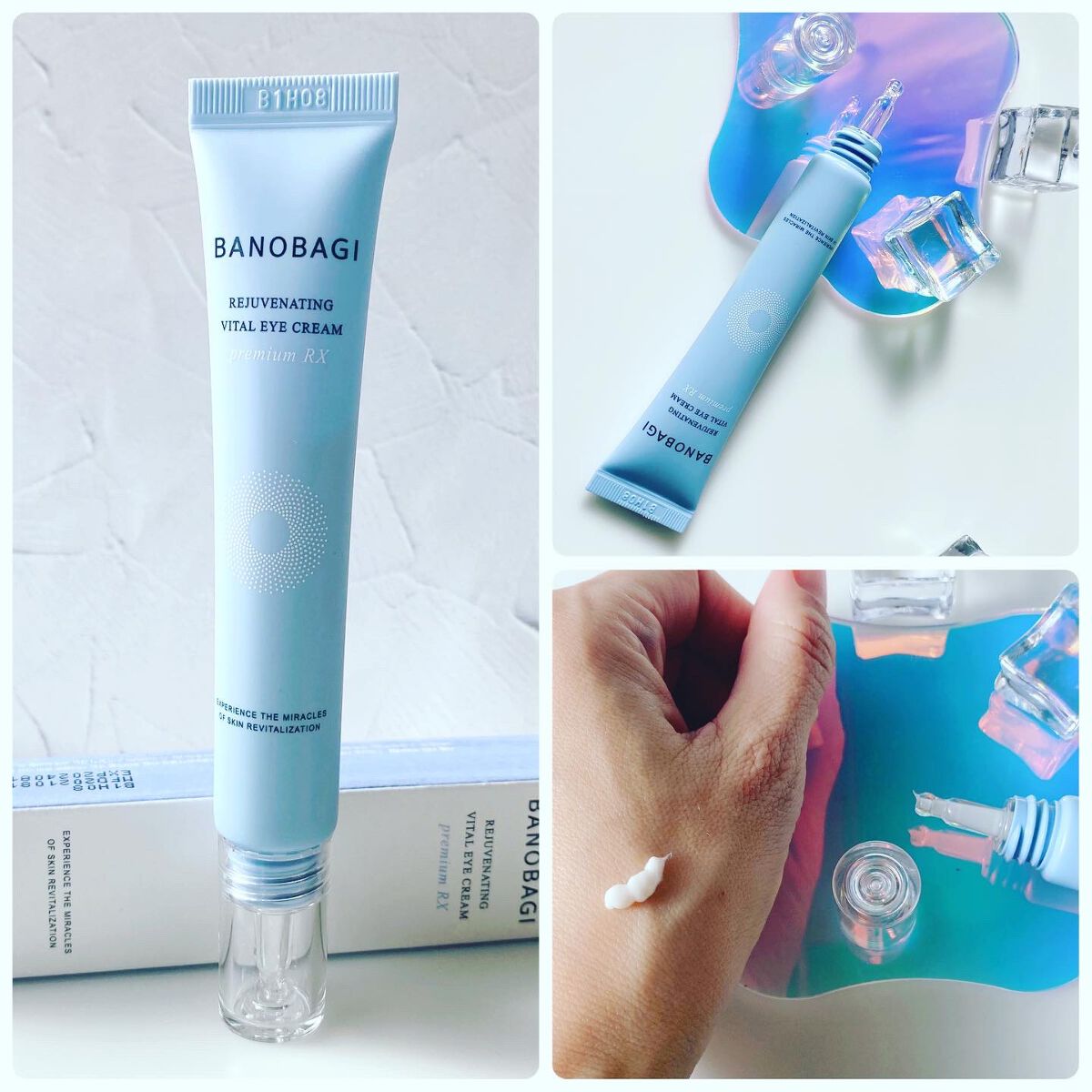 リジュブネイティング バイタルアイクリーム/BANOBAGI/アイケア・アイクリームを使ったクチコミ（3枚目）