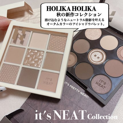 マイフェイブムードアイパレット 9カラー/HOLIKA HOLIKA/アイシャドウパレットを使ったクチコミ(2枚目)